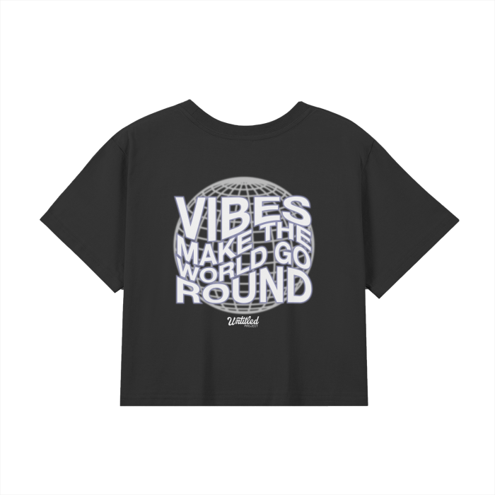 Vibecheck WMNS Crop top tee